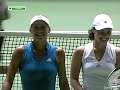 Hingis/Kournikova vs Hantuchova/Sanchez-Vicario 2002 AO Highlights