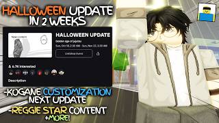 NEXT JJS HALLOWEEN UPDATE IN 2 WEEKS + KOGANE CUSTOMIZATION AND MORE STUFF | JJS Roblox