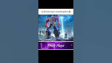 Enable Super Smooth in 3.9 Update BGMI 😍🔥 @PridyPlayz #bgmishorts #bgmi