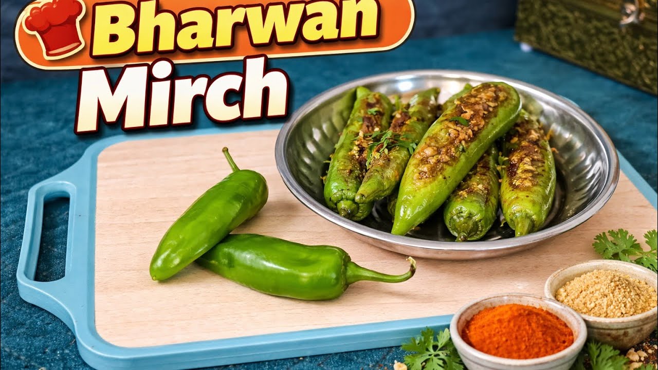 Bharwan Mirchi Lovers Must Try 😍 | Viral Recipe 