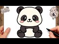 ????How To Draw A Cute PANDA || Easy Kawaii Drawing for Kids and Toddlers!