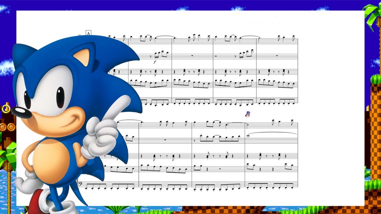 Green Hill Zone from Sonic! #sonic #piano #sonicthehedgehog #greenhill