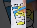 Super Satisfying ASMR Coloring 🎨🖌🖍 | Relax &amp; Chill #Shorts #arttherapy #art #asmr #coloring #sounds