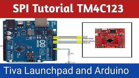 SPI Communication Between TM4C123 Tiva Launchpad and Arduino