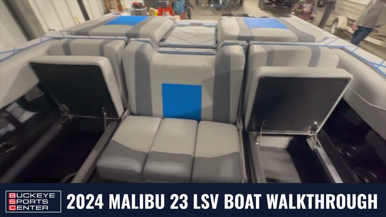 2024 Malibu 23 LSV Boat Walkthrough