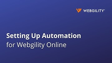 Setting Up Automation for Webgility Online
