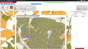 Planning a course with Open Orienteering Map
