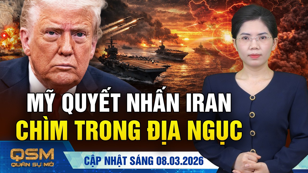 Mỹ điều thêm mẫu hạm, bổ sung bom huỷ diệt Iran. Israel tung đòn vào trái tim của Vệ binh Hồi giáo