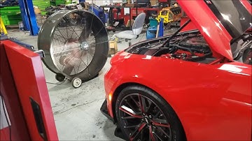 JLT intake test on 2017 ZL1 Camaro CAIP-CZL1-17