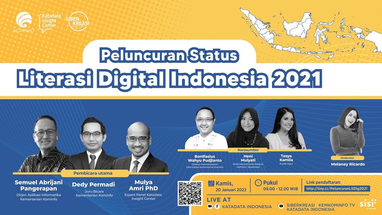 Launch of the Indonesia Digital Literacy Status 2021