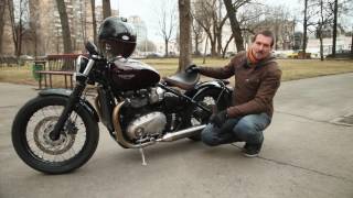 Два колеса. Вып 85. Triumph Bobber Bonneville