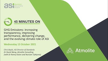45 minutes on GHG Emissions: increasing transparency, improving performance, delivering change