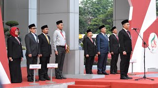 Upacara Peringatan HUT Republik Indonesia ke 80 Bank Riau Kepri Syariah tahun 2025