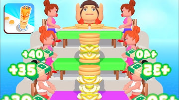 PANCAKE RUN 🥞💕: All Levels Gameplay Walkthrough Android, iOS NEW UPDATE