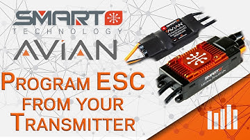 Avian Smart ESC Setup - How to Program ESC and Setup Thrust Reverse from your Transmitter