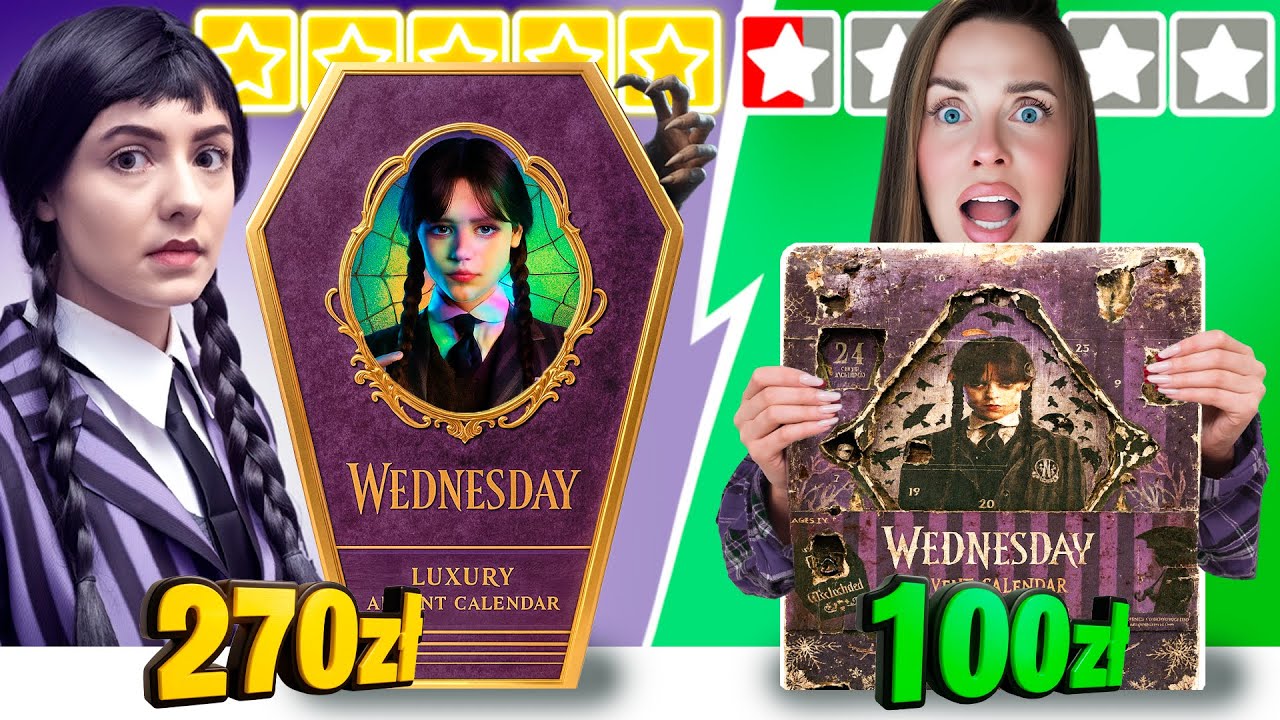 Tani VS Drogi WEDNESDAY Kalendarz Adventowy!