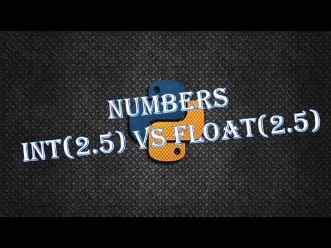 Python - Basics - Numbers
