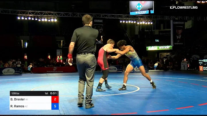 126 Lbs Final Gavin Drexler Wisconsin Vs Ramon Ram...
