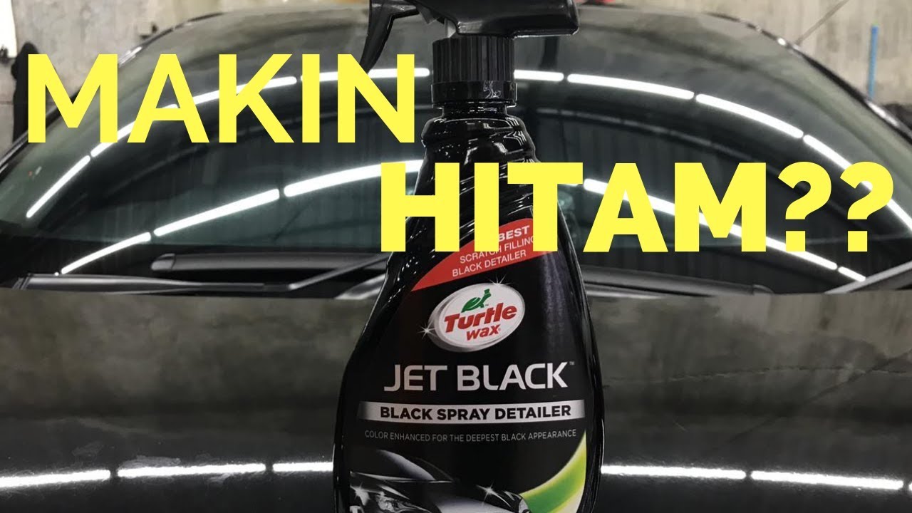 DOES IT REALLY MAKE YOUR CAR LOOK BLACKER??? Jet Black Spray