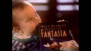 1991 Disney Fantasia Vhs Commercial