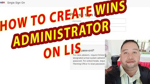 HOW TO CREATE WINS ACCOUNT ON LIS DEPED TUTORIAL | SIR DODS | 2-8-2024