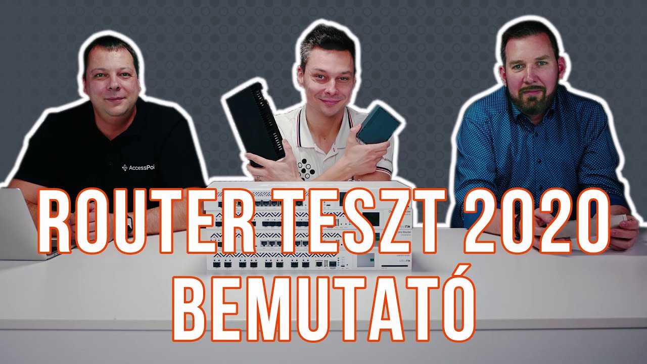 Router teszt 2020 - Bemutató