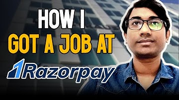 How I Got A Job At Razorpay | How To Get Placed At Razorpay | Coding Ninjas