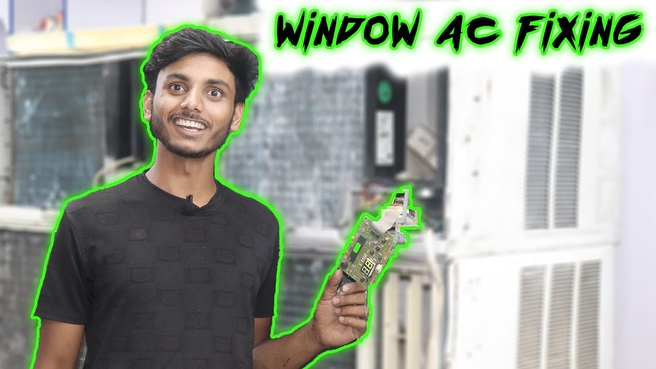 Window AC PCB Repair at Home: Common Faults and Fixes