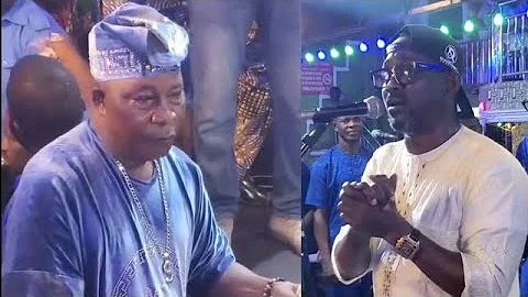 My Senior Man' Oganla Alabi Pasuma celebrate 🍾 Baba Pariolodo 45th years on Stage Latest