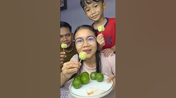 challenge makan jeruk nipis tanpa ekspresi #mukbang