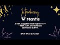 Introducing Mantis: A Lightweight Pluggable BaaS Framework in C++ | Intro &amp; Demo