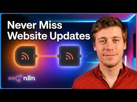 Stop Checking Websites Manually - Use RSS in n8n