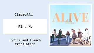 Cimorelli - Find me | Lyrics and french translation