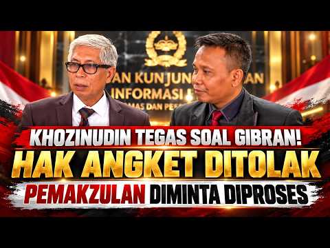 Khozinudin Rejects Inquiry Rights! Urges House to Directly Process Gibran's Impeachment as Vice P...