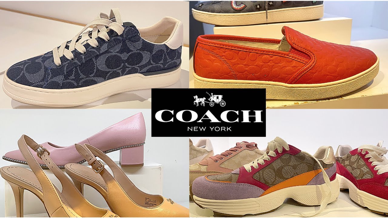 COACH OUTLET SHOES | SHOP WITH ME - YouTube