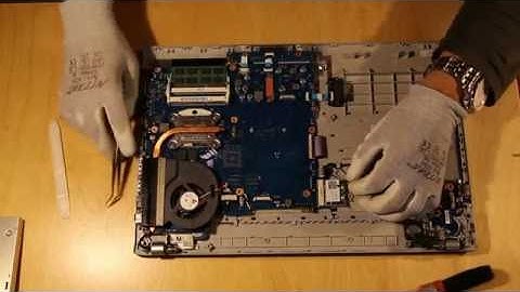 Samsung NP-RV511 disassembly zerlegen reparar