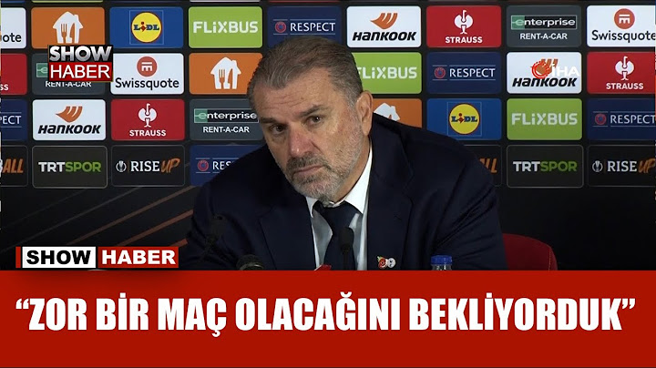 Ange Postecoglou: "Elimizden geleni yaptık ama hayal kırıklığı yaşadık" | Galatasaray 3-2 Tottenham