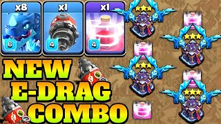 New Battle Drill Electro Dragon Attack With Recall Spell!! Th15 Attack Strategy Clash of Clans TH15