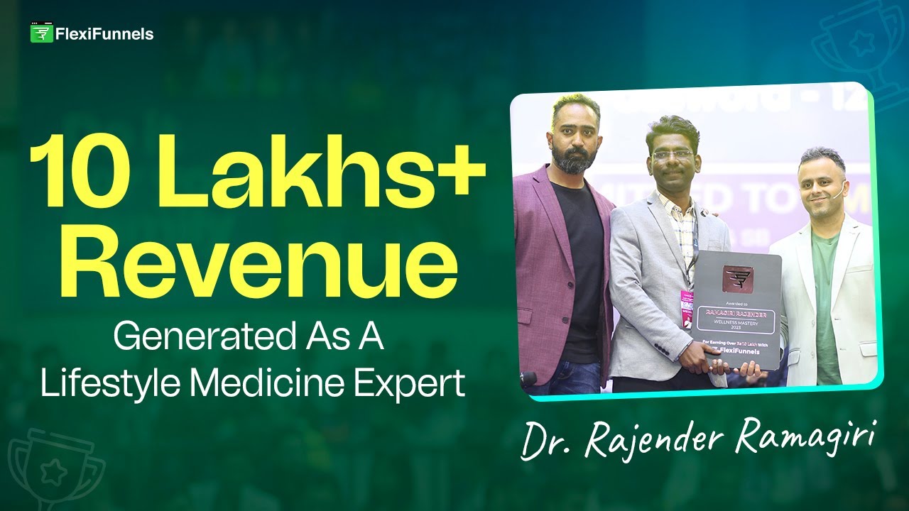 10 Lakhs Revenue | Success Story Ft. Dr. Rajender Ramagiri - YouTube