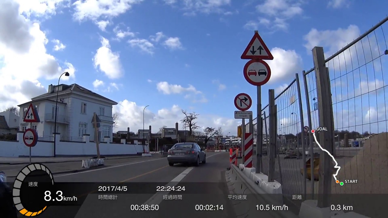 Denmark Cycling - 5 Knud Rasmussen Statue to Skodsborg St. Station