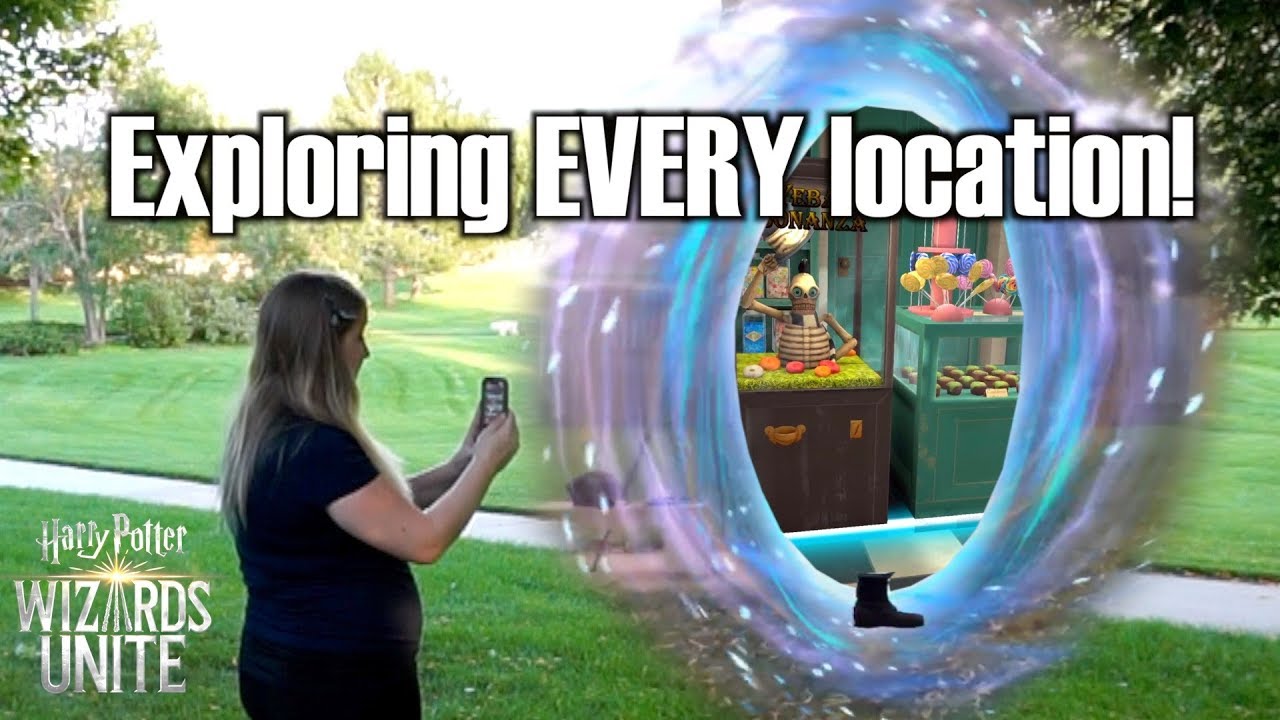 Exploring ALL Portkey locations in Wizards Unite