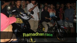 Balap liar boyolali - vega ( ikhsan ) vs jupe ( ilham ceking ) ramadhan race 2019