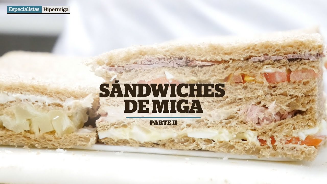 Sandwiches de miga (Parte II) YouTube
