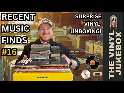 Recent Music Finds #16 - 7 Vinyl Records, 9 CDs, 5 Cassettes, 1