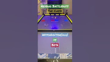 WitchDoctor(old) vs Beta .. The Curse  #hexbugbattlebots #hexbugvideos #battlebots  #witchdoctor