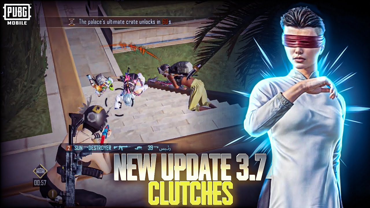 New Update 3.7 Clutches | PUBG MOBILE 5 Fingers + Gyro - YouTube