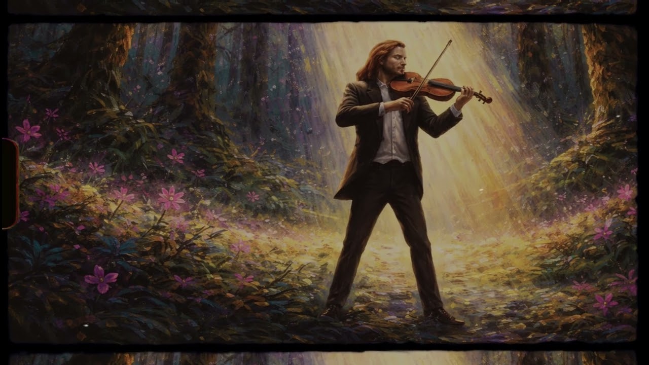 Violin Music in Woodland | Soft Instrumental Melodies for Calm & Focus