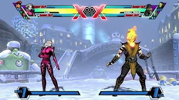 UMVC 3 Palette Swap - Clea Combo Video