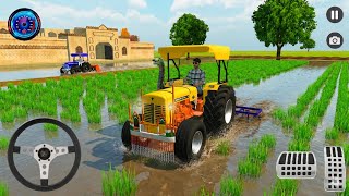 Indian Farming Simulator 3D🌾🚜 | Real Tractor Gameplay | Indian Village Game 🔥#gaming#tractor #viral screenshot 5