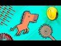 НЕПРОХОДИМЫЙ УРОВЕНЬ С ЛОВУШКАМИ! ДА ОТНЕСИ ТЫ ЭТУ СРАНУЮ МОНЕТКУ ( ULTIMATE CHICKEN HORSE )